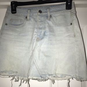 American Eagle Distressed Mini Skirt